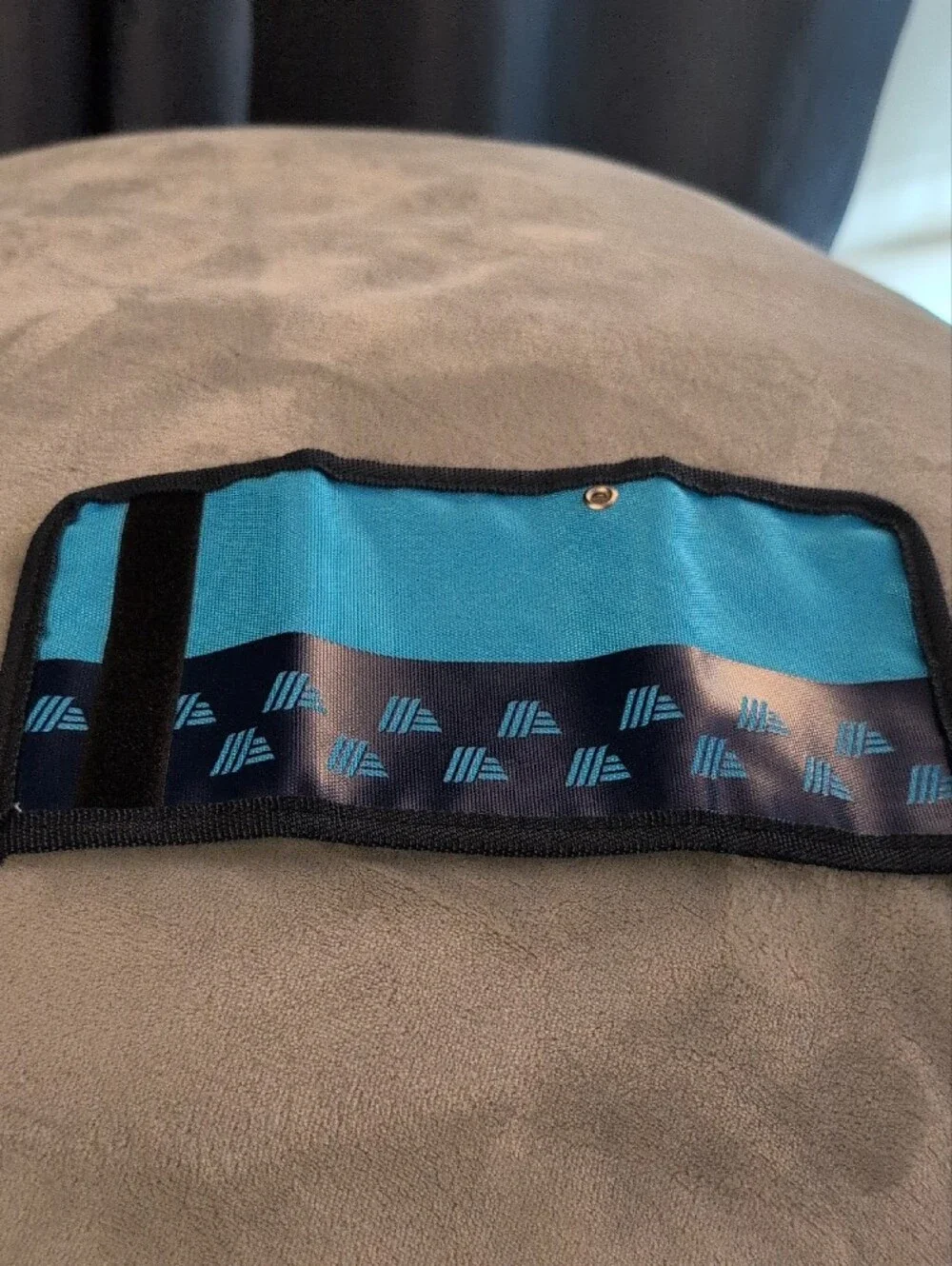Aldi Blue Trifold Wallet